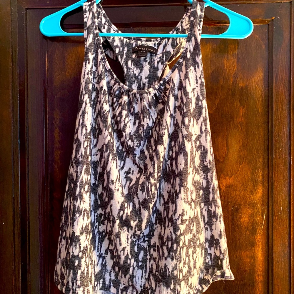 Fun sleeveless top